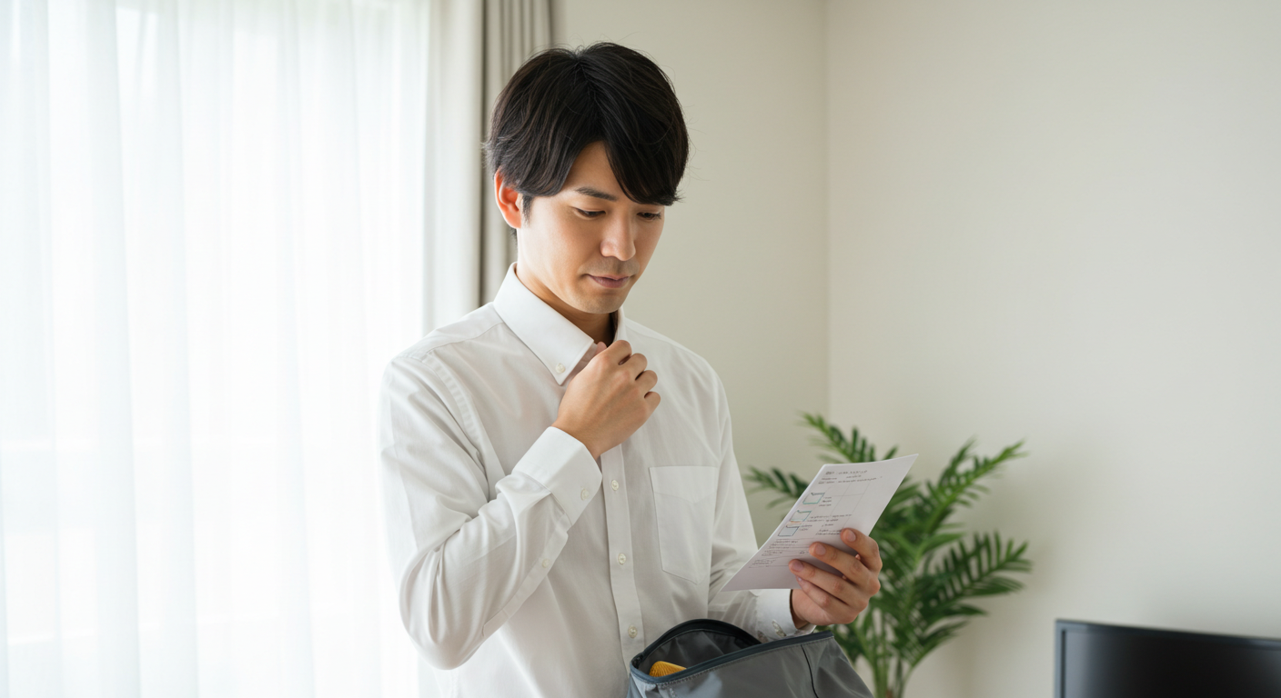 朝の準備を可視化するチェックリスト