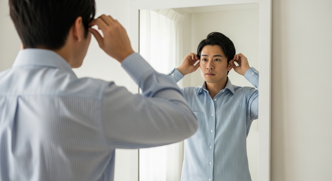 清潔感のある男性