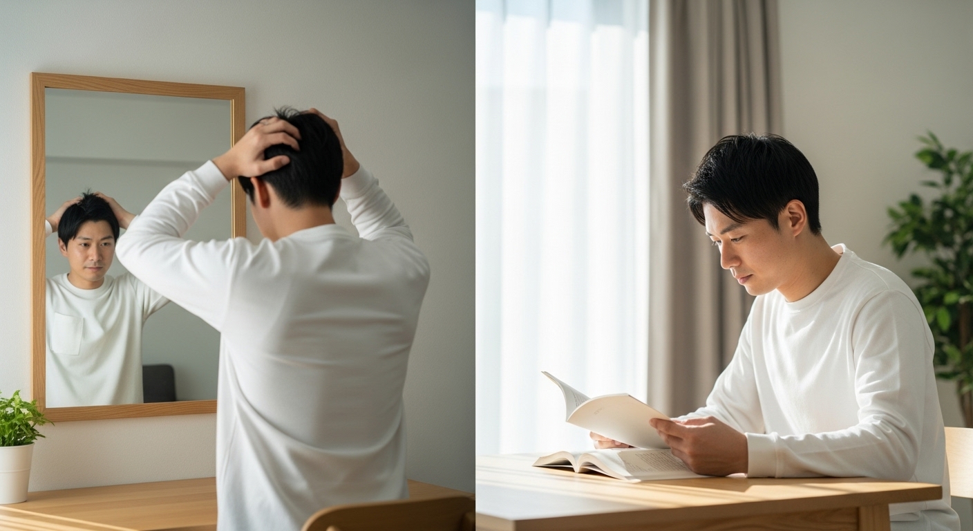 朝の身支度＋読書・学習
